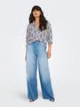 ONLRAYA 3/4 SHIRT WVN NOOS S Normal geschnitten - Night Sky