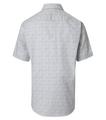 Freizeithemd Kurzarm XXL Casual Fit Short - Silber