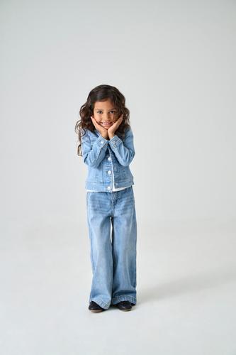 KMGSARA LIGHT BLUE DNM JACKET NOOS 104 - Light Blue Denim