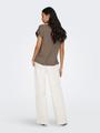 ONLLIEKE S/S SATIN MIX TOP WVN NOOS
