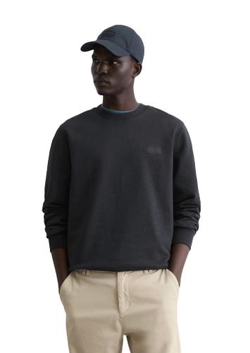 Sweatshirt, long sleeve, crew neck, heritage MOP Logo Print