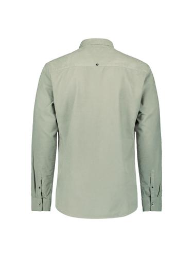 Shirt Solid Fine Herringbone XXL Regular Fit - Light Moss