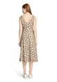 Cocktailkleid 46 A-Linie - Taupe/White