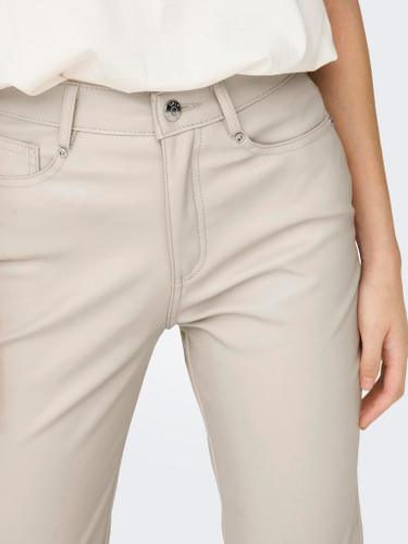 ONLEMILY HW ST ANK FAUX LEATHER PNT