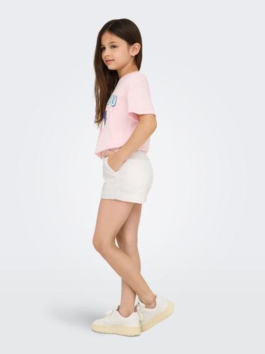 KOGCOMET WIDE SHORTS LIFE DNM GUO020 164 Weiter Beinschnitt - White Denim