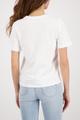 T-Shirt mit 3D-Blumen