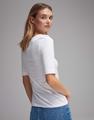 OPUS Kurzarmshirt »Daily F« im Basic-Look - Weiß / 44
