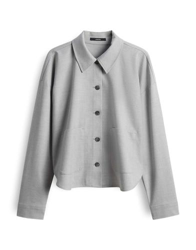 Hemdbluse "Zaari" - Grau / 42