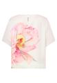 Schlupfbluse 42 Figurumspielend - Patch Cream/rosé