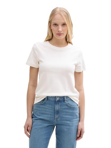 T-Shirt mit Rundhalsausschnitt XXXL Regular Fit - Whisper White