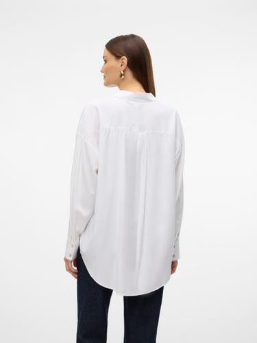 VMNORA LS OVERSIZE SHIRT WVN NOOS