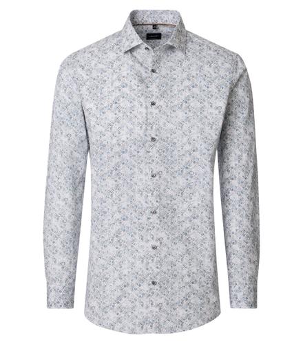Businesshemd 42 Modern Fit - Silber