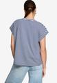 Shirt gestreift mit V-Ausschnitt