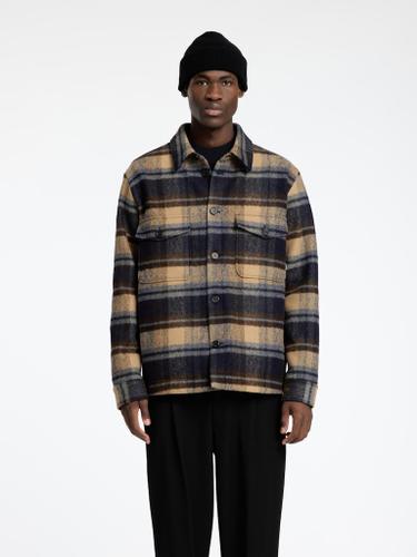 SLHARCHIVE OVERSHIRT NOOS Blau M