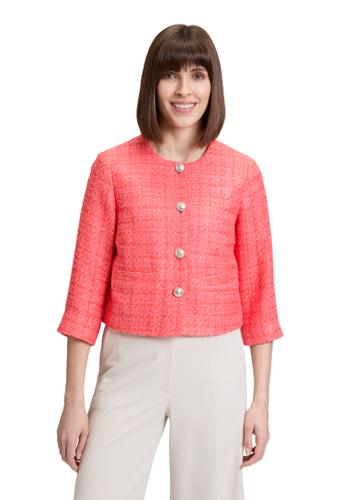 Blazer-Jacke 40 Gerade - Hot Coral