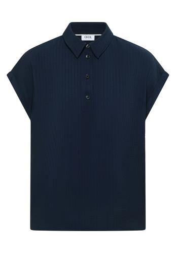 Dropped Shoulder Bluse mit Struktur