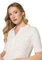 Basic Shirt 38 Tailliert - Rohweiß