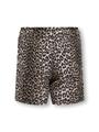 KOGSANDRA PRINTED SHORTS PNT 146 Locker geschnitten - Black
