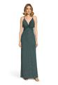 Abendkleid 36 Figurbetont - Dark Green/Grey