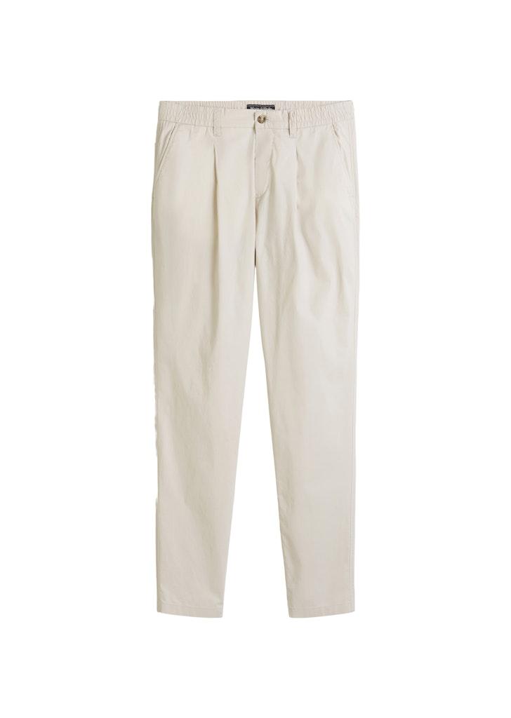 Hose Model Morot jogger pleats 30 32 Tapered Fit - Gray Silk