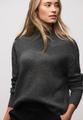 Glitzer Jacquard Pullover 42 - Gravel Grey Mel.