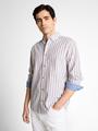 Regular Fit Hemd mit Leinenanteil