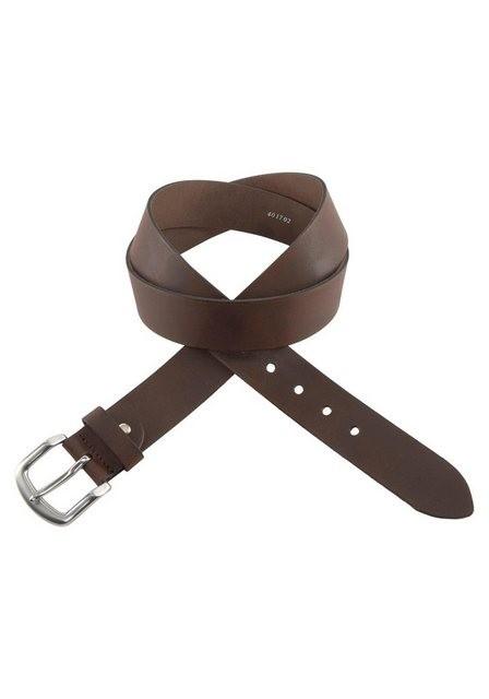 bovino BELTS Ledergürtel Rindleder, XXL-Größen, Glattledergürtel