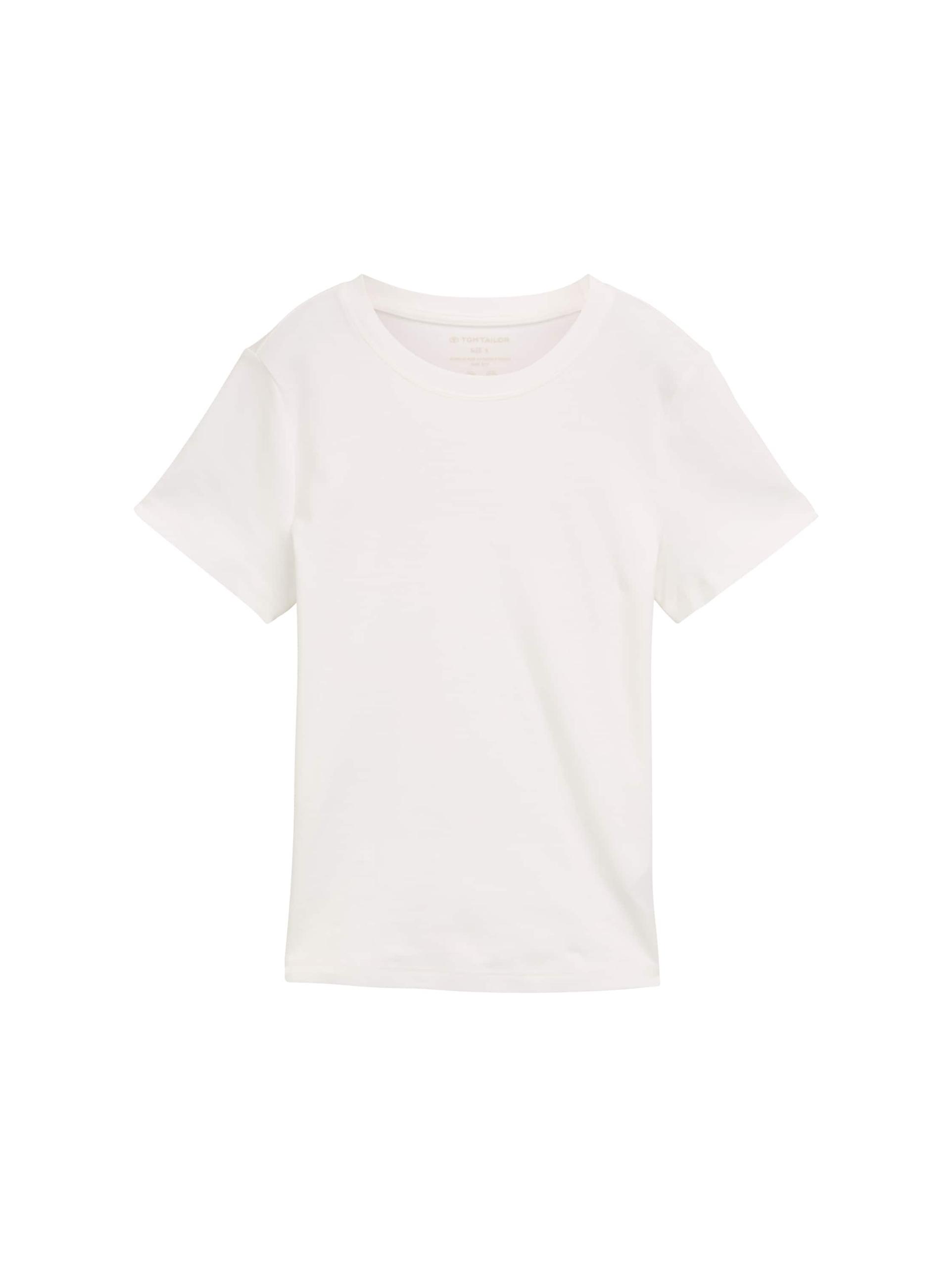 T-Shirt mit Rundhalsausschnitt XXXL Regular Fit - Whisper White