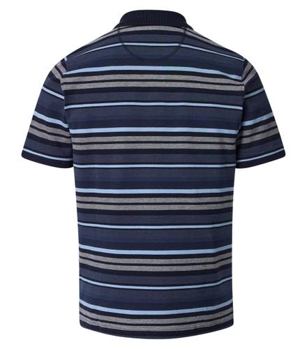 Polo-Shirt XXL Basic Circular Knit - Blau