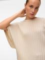VMBARBADOS SS V-BACK PULLOVER GA SE M Normal geschnitten - Oatmeal