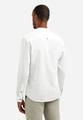Shirt With Linen Granddad M Regular Fit - White