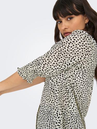 ONLRAYA 3/4 SHIRT WVN NOOS L Normal geschnitten - Cloud Dancer