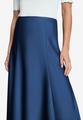 Satinrock Maxi mit Gummibund
