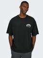 ONSPEANUTS BACK LIFE OVZ SS LIC TEE