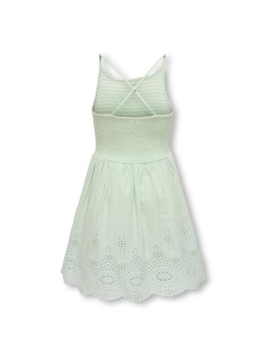 KOGBONDI LIFE STRAP EMB DRESS WVN 164 Slim Fit - Green Lily