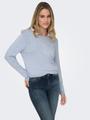 ONLVENICE LIFE LS ONECK PULLOVER KNT L Normal geschnitten - Kentucky Blue