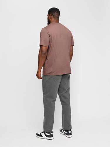 JORVESTERBRO TEE SS CREW NECK NOOS PLS EU2XL US1L Locker geschnitten - Deep Taupe