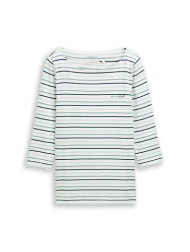 Langarmshirt mit Streifenmuster