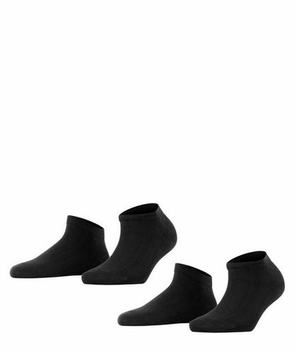 FALKE Sneakersocken »Happy 2-Pack« (2-Paar), mit Kompakt-Baumwolle
