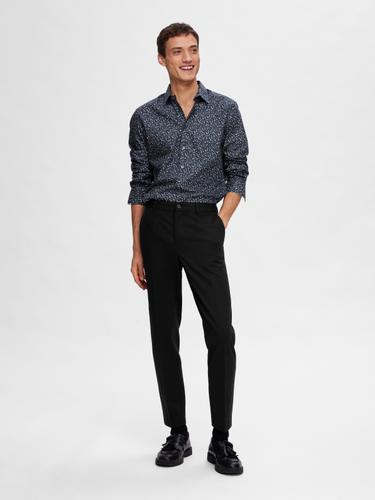 SLHSLIM-DELON JERSEY TRS FLEX NOOS 54 Slim Fit - Black