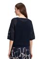 Strickpullover 44 Gerade - Dunkelblau