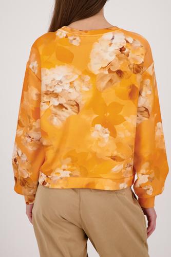 Sweatshirt mit Blumen-Muster