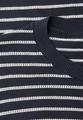 Kurzarm Pullover mit Streifenmuster 44 - Shadowed Navy