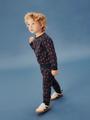 NMMNENEAN LS SWE BRU PB 104 Normal geschnitten - Mood Indigo