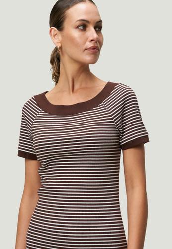 Minikleid 44 - Browncream