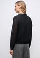 Chiffon Hemdbluse 38 - Black