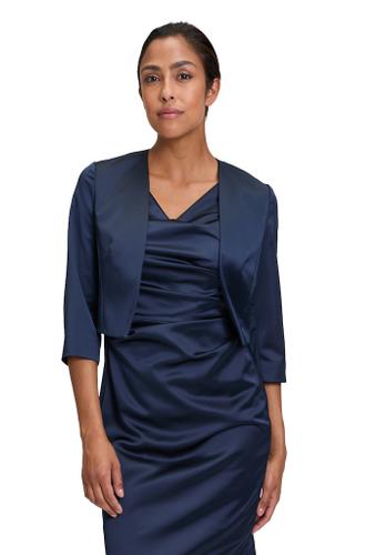 Bolero-Jacke Blau 48