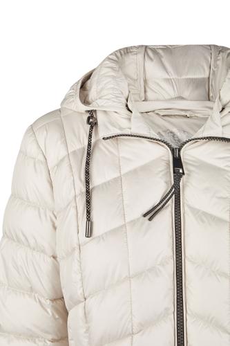 Jacke mit Kapuze - Weiß / 44