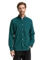 Regular Fit Cordhemd mit Brusttasche XXL Regular Fit - Jasper Green