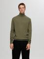 SLHBERG ROLL NECK NOOS Grün S